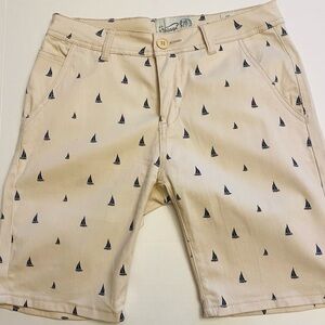 US Vintage Nautical Tan Shorts